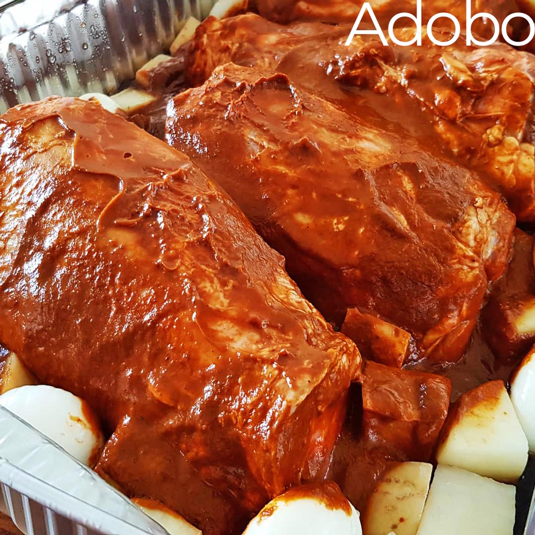 adobo meat mexican food